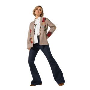 Hemdblouse in katoen 69 Multi Color