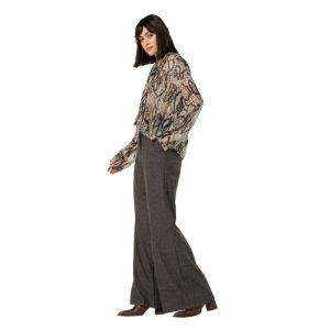 Luchtige blouse met schouderde 39 Multi Color