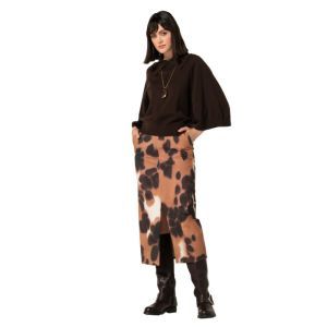 Korte pull met kimono mouw 30 Coffee