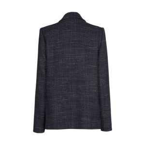 City blazer met afneembaar spe 21 Midnight Blu