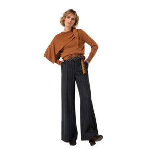 City-look broek met dasriem, n 21 Midnight Blu