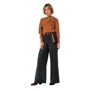City-look broek met dasriem, n 21 Midnight Blu