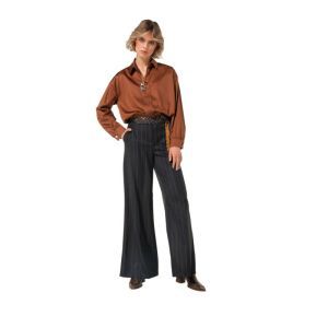 City-look broek met dasriem, n 21 Midnight Blu