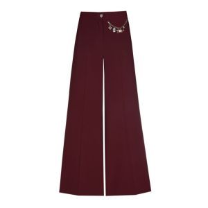 City-chic broek, mid waist 51 Wine Red
