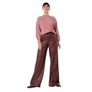 Losvallende pull met schoudere 71 Pink