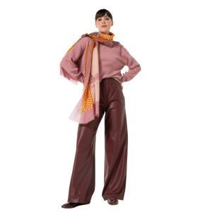 Losvallende pull met schoudere 71 Pink