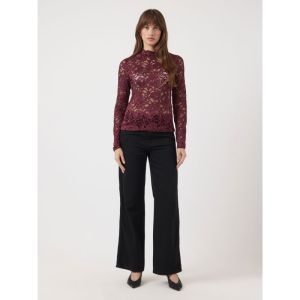 YASLACEY LS LACE TOP S. NOOS 190945 Port Roy