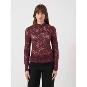 YASLACEY LS LACE TOP S. NOOS 190945 Port Roy