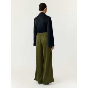 YASPELANA HW PALAZZO PANT S. 295917 Sphagnum