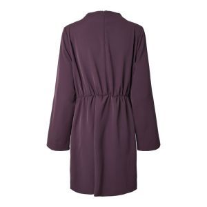 YASBISLY LS DRESS S. 299915 Plum Per
