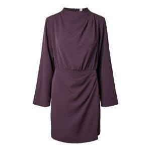 YASBISLY LS DRESS S. 299915 Plum Per