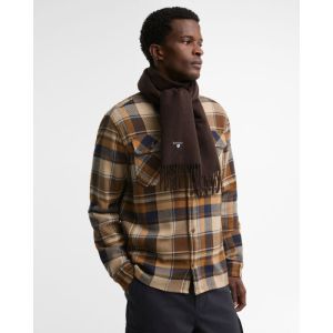 PLAIN LAMBSWOOL SCARF - BR12 RUSTIC