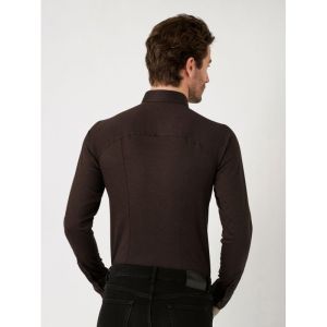  882 brown pique