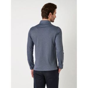 501 blue piqué