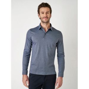 501 blue piqué