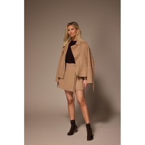 FRAN SHORT Skirt 042 Camel
