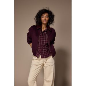 JADIE BARREL WORKER Jeans 006 Ecru - burg