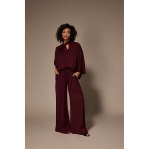 POLLY Pants 037 Burgundy