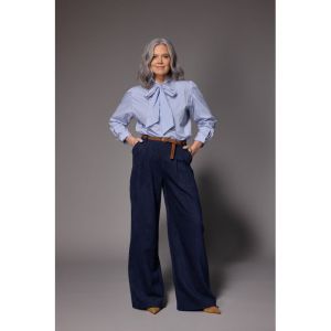 ORELIE Pants 011 Navy