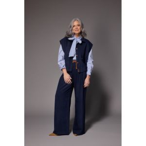ORELIE Pants 011 Navy