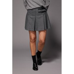 FIEN Skirt 117 Grey checks