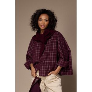 FLYNN Blouse 137 Plume check