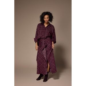 FLYNN Blouse 137 Plume check