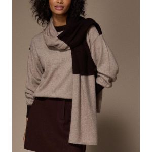 GIO Scarf Taupe H17/ Dark
