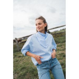 BERLIN Blouse 013 Light Blue