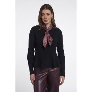 Small square scarf with print Sangria paisley