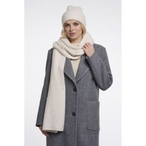 Scarf with pearls and strass Birch