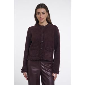Jacket with fringe details Fudge cloak