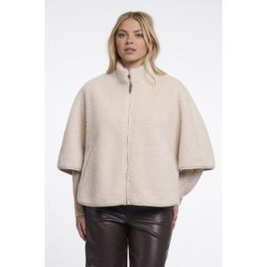 Cape with zipper Birch
