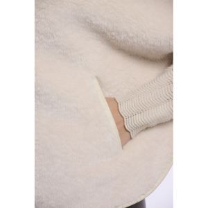 Cape with zipper Birch