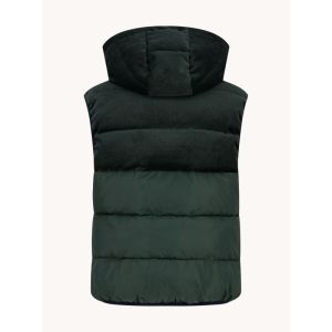 Bodywarmer rib 309 Dark green