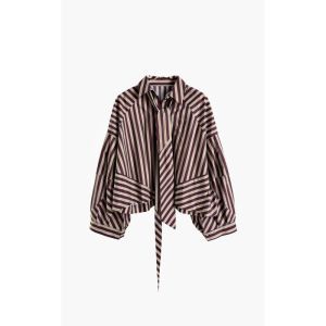 - Burgundy Stri