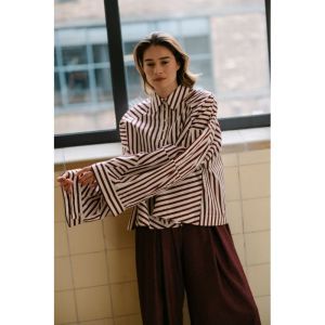  - Burgundy Stri