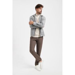Chino Wool Look 241 Brown Wool