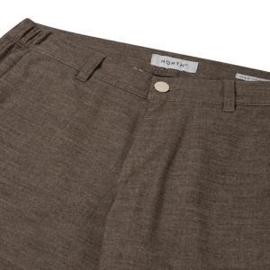 Chino Wool Look 241 Brown Wool