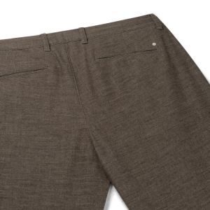 Chino Wool Look 241 Brown Wool