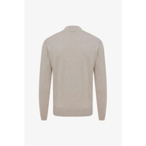 TURTLE NECK LS 144 BROWN