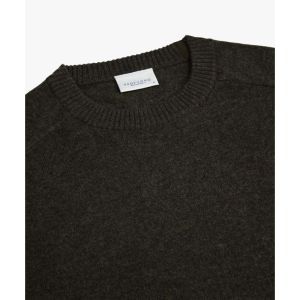 PULLOVER CREW NECK D BROWN - Dark Brown