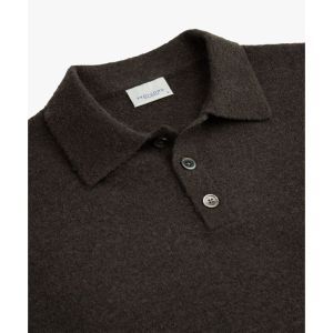 POLO LS D BROWN - Dark Brown