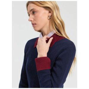 KN JCJ 6WP32 - NAVY & BURGUN