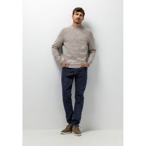 Pullover Crew-Neck Fancy - Sad 2959 brique/don