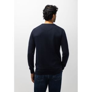 Pullover V-Neck Plain 5900 donkerblau