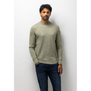 Pullover Crew-Neck Plain       3719 mosgroen/g