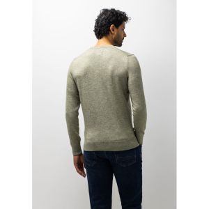 Pullover Crew-Neck Plain       3719 mosgroen/g
