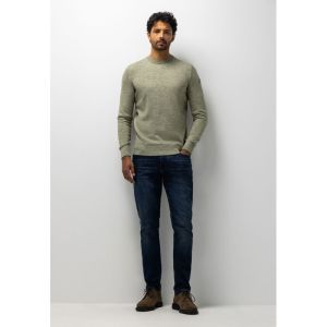 Pullover Crew-Neck Plain       3719 mosgroen/g