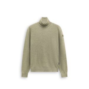 Pullover Col Plain             3719 mosgroen/g